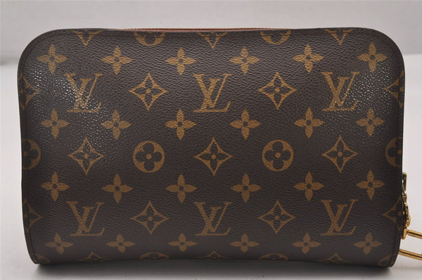 Authentic Louis Vuitton Monogram Orsay Clutch Hand Bag Purse M51790 LV 5374I