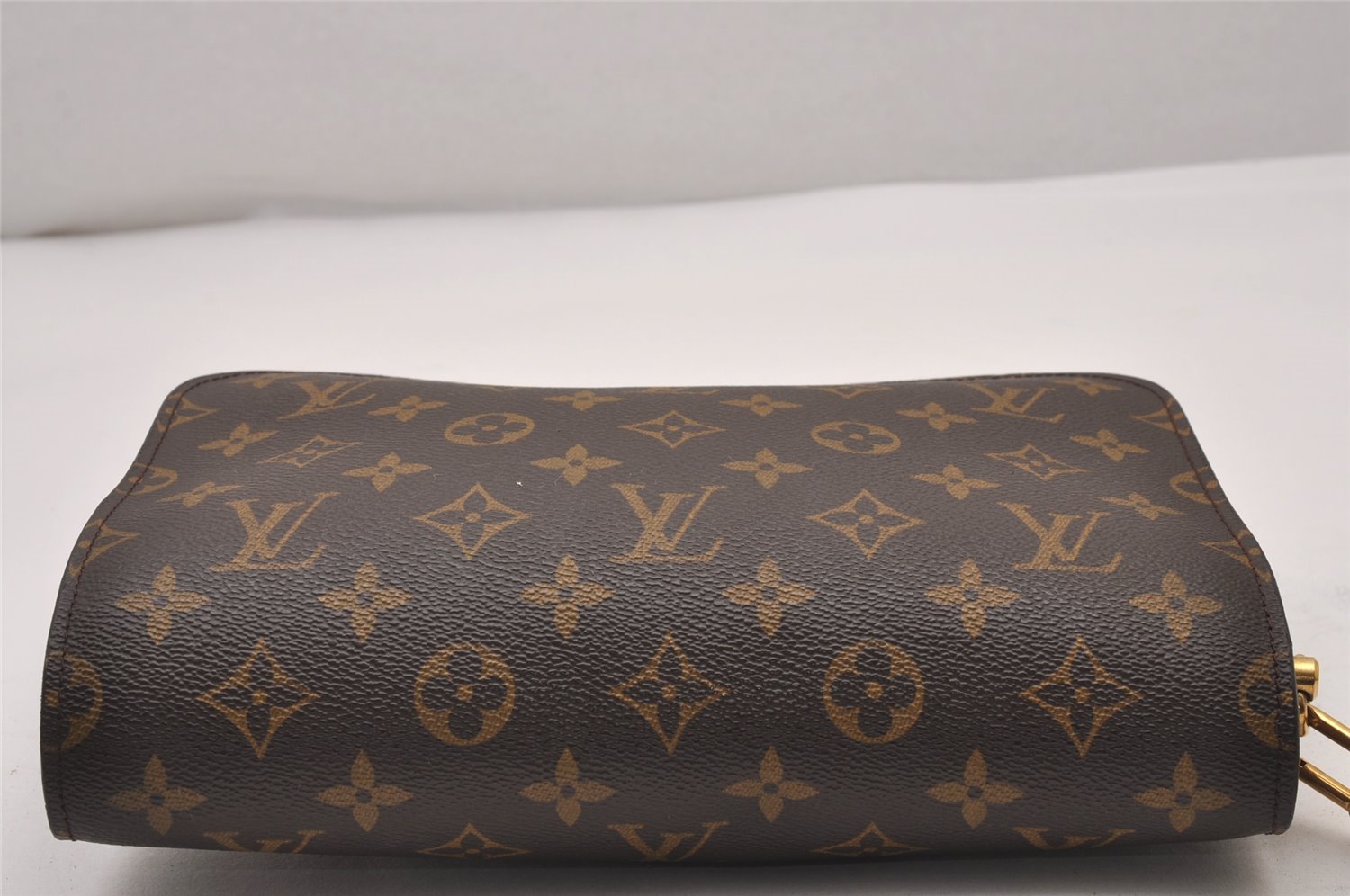 Authentic Louis Vuitton Monogram Orsay Clutch Hand Bag Purse M51790 LV 5374I