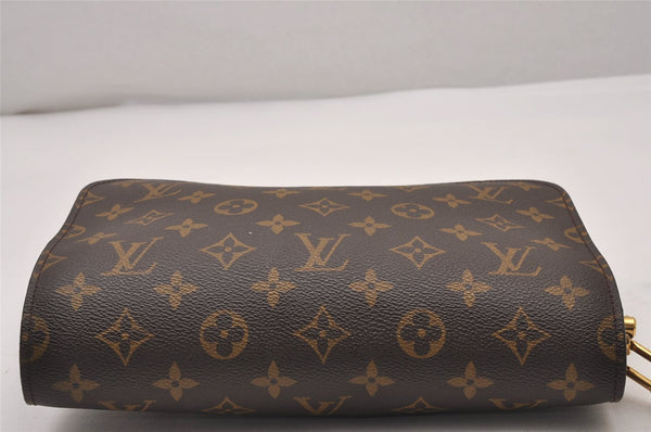 Authentic Louis Vuitton Monogram Orsay Clutch Hand Bag Purse M51790 LV 5374I