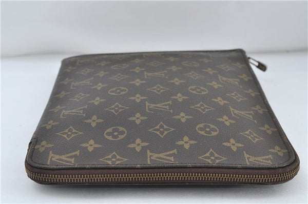 Authentic Louis Vuitton Monogram Poche Documents Document Case M53400 LV 5375D