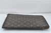 Authentic Louis Vuitton Monogram Poche Documents Document Case M53400 LV 5375D