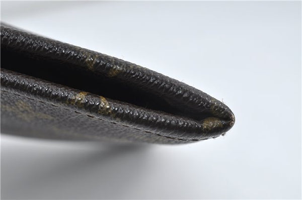 Authentic Louis Vuitton Monogram Poche Documents Document Case M53400 LV 5375D