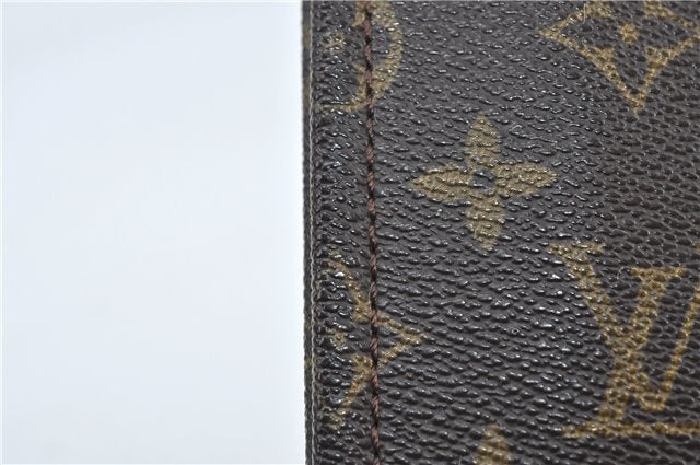 Authentic Louis Vuitton Monogram Poche Documents Document Case M53400 LV 5375D