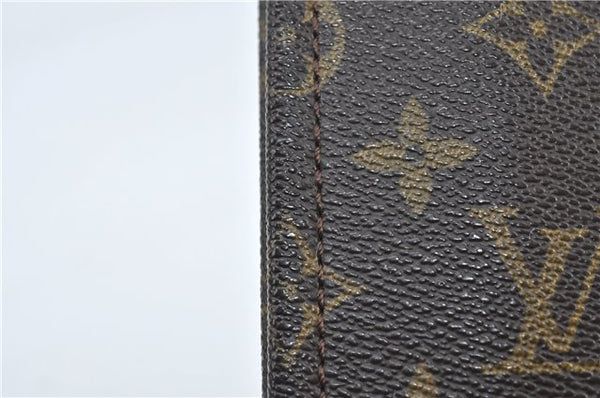 Authentic Louis Vuitton Monogram Poche Documents Document Case M53400 LV 5375D