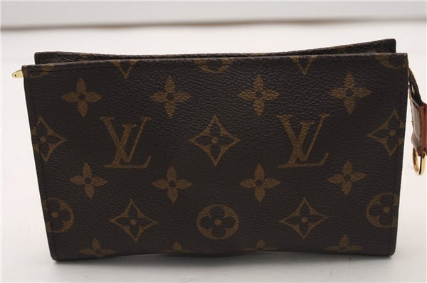 Authentic Louis Vuitton Monogram Pouch For Bucket PM LV 5376F