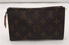 Authentic Louis Vuitton Monogram Pouch For Bucket PM LV 5376F