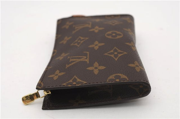 Authentic Louis Vuitton Monogram Pouch For Bucket PM LV 5376F