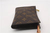 Authentic Louis Vuitton Monogram Pouch For Bucket PM LV 5376F