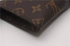 Authentic Louis Vuitton Monogram Pouch For Bucket PM LV 5376F