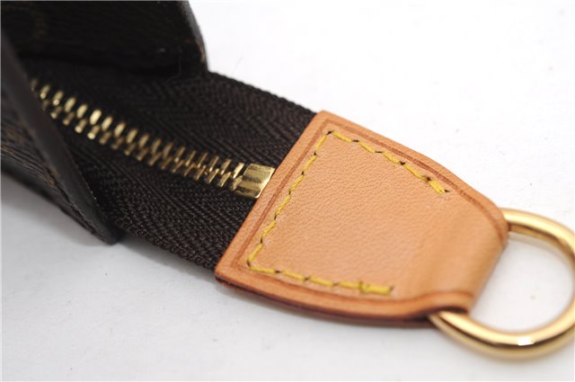 Authentic Louis Vuitton Monogram Pouch For Bucket PM LV 5376F