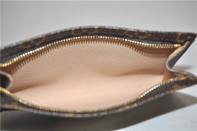Authentic Louis Vuitton Monogram Pouch For Bucket PM LV 5376F