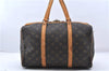 Authentic LOUIS VUITTON Monogram Sac Souple 35 Hand Boston Bag M41626 LV 5379C