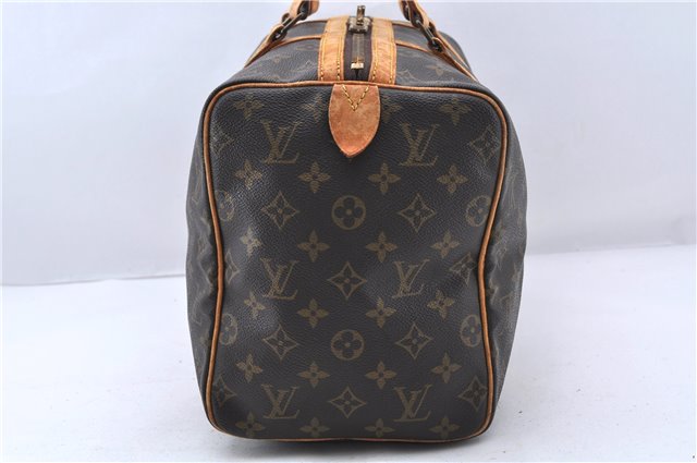 Authentic LOUIS VUITTON Monogram Sac Souple 35 Hand Boston Bag M41626 LV 5379C