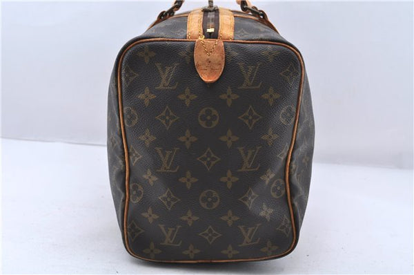 Authentic LOUIS VUITTON Monogram Sac Souple 35 Hand Boston Bag M41626 LV 5379C
