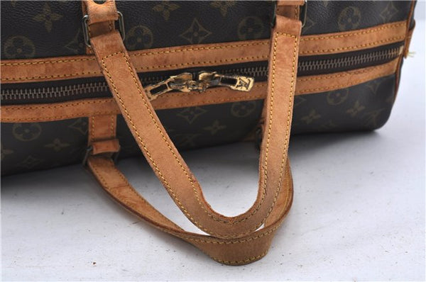 Authentic LOUIS VUITTON Monogram Sac Souple 35 Hand Boston Bag M41626 LV 5379C