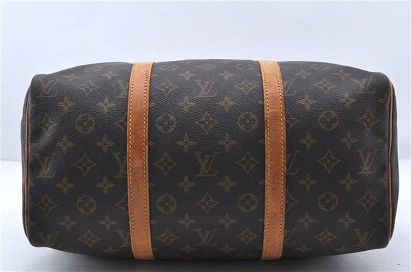 Authentic LOUIS VUITTON Monogram Sac Souple 35 Hand Boston Bag M41626 LV 5379C