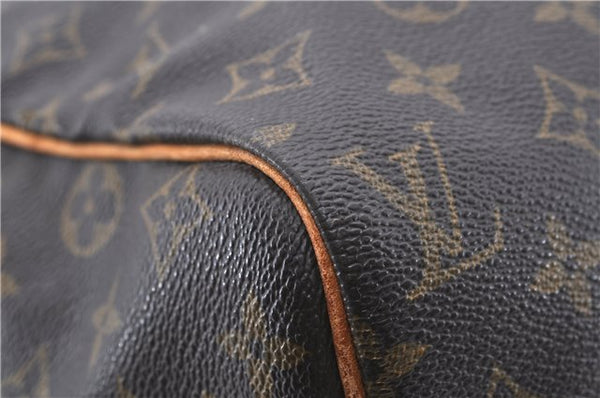 Authentic LOUIS VUITTON Monogram Sac Souple 35 Hand Boston Bag M41626 LV 5379C