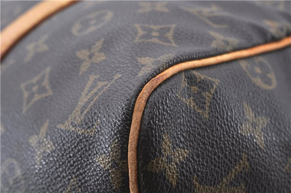 Authentic LOUIS VUITTON Monogram Sac Souple 35 Hand Boston Bag M41626 LV 5379C
