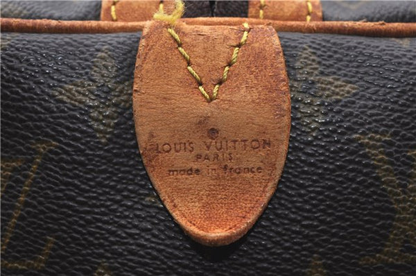 Authentic LOUIS VUITTON Monogram Sac Souple 35 Hand Boston Bag M41626 LV 5379C