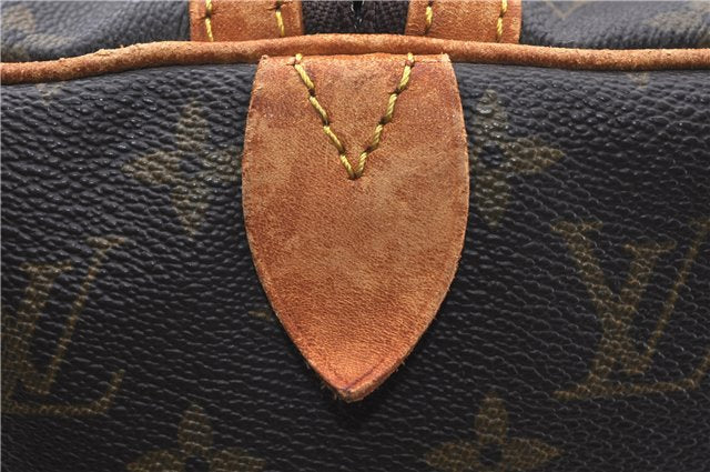 Authentic LOUIS VUITTON Monogram Sac Souple 35 Hand Boston Bag M41626 LV 5379C