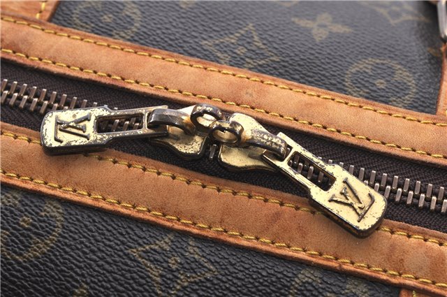 Authentic LOUIS VUITTON Monogram Sac Souple 35 Hand Boston Bag M41626 LV 5379C