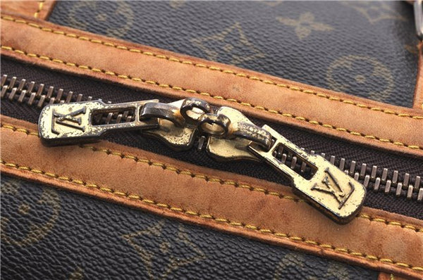 Authentic LOUIS VUITTON Monogram Sac Souple 35 Hand Boston Bag M41626 LV 5379C