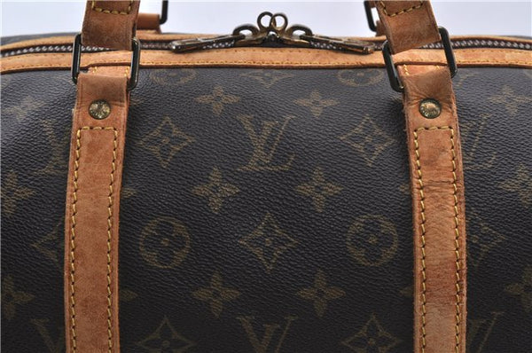 Authentic LOUIS VUITTON Monogram Sac Souple 35 Hand Boston Bag M41626 LV 5379C
