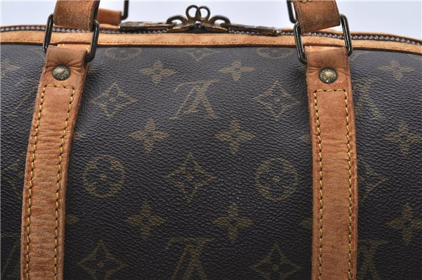 Authentic LOUIS VUITTON Monogram Sac Souple 35 Hand Boston Bag M41626 LV 5379C