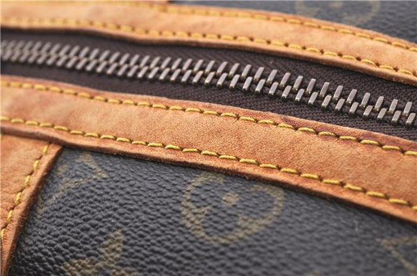 Authentic LOUIS VUITTON Monogram Sac Souple 35 Hand Boston Bag M41626 LV 5379C