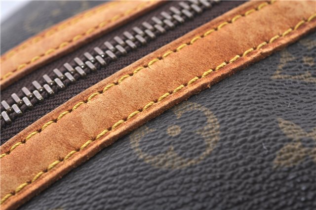 Authentic LOUIS VUITTON Monogram Sac Souple 35 Hand Boston Bag M41626 LV 5379C