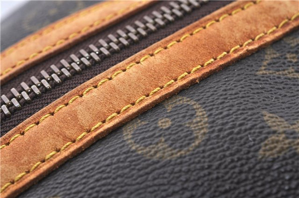 Authentic LOUIS VUITTON Monogram Sac Souple 35 Hand Boston Bag M41626 LV 5379C