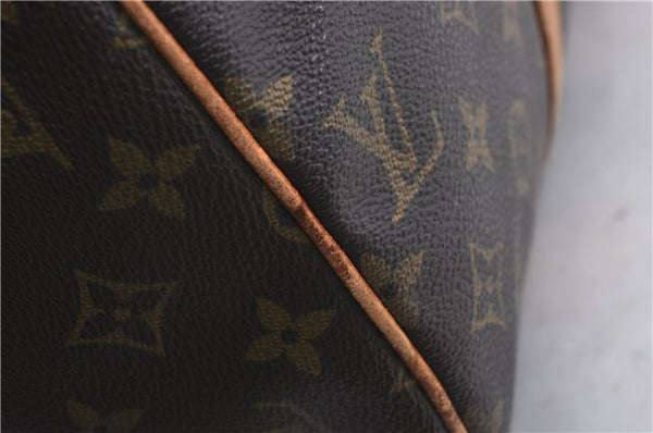 Authentic LOUIS VUITTON Monogram Sac Souple 35 Hand Boston Bag M41626 LV 5379C