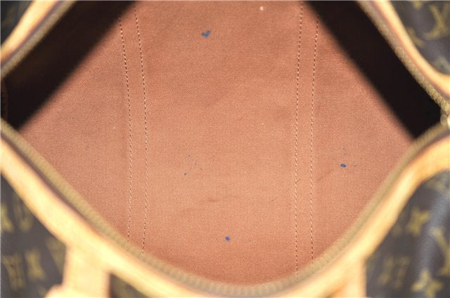 Authentic LOUIS VUITTON Monogram Sac Souple 35 Hand Boston Bag M41626 LV 5379C