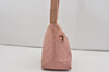 Authentic GUCCI Shoulder Hand Bag Purse GG Canvas Leather 0013386 Pink 5379I