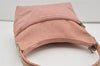 Authentic GUCCI Shoulder Hand Bag Purse GG Canvas Leather 0013386 Pink 5379I
