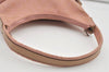 Authentic GUCCI Shoulder Hand Bag Purse GG Canvas Leather 0013386 Pink 5379I