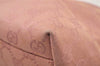 Authentic GUCCI Shoulder Hand Bag Purse GG Canvas Leather 0013386 Pink 5379I