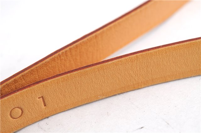 Auth Louis Vuitton Leather Shoulder Strap For Florentine S Beige 40.6