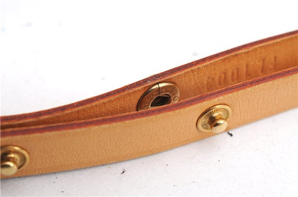 Auth Louis Vuitton Leather Shoulder Strap For Florentine S Beige 40.6" LV 5380E