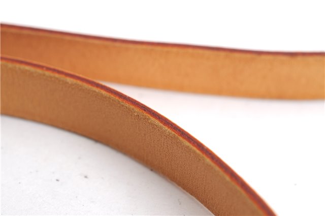 Auth Louis Vuitton Leather Shoulder Strap For Florentine S Beige 40.6