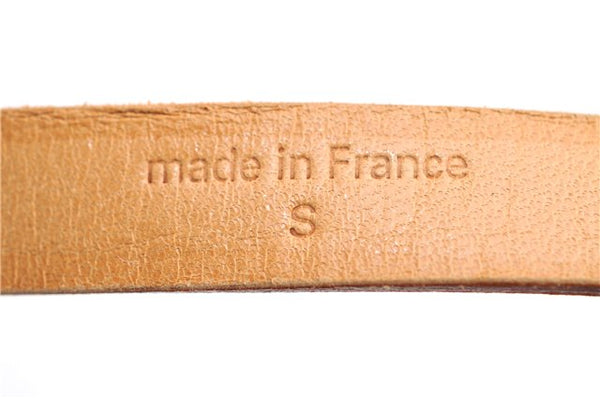 Auth Louis Vuitton Leather Shoulder Strap For Florentine S Beige 40.6" LV 5380E