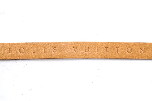 Auth Louis Vuitton Leather Shoulder Strap For Florentine S Beige 40.6
