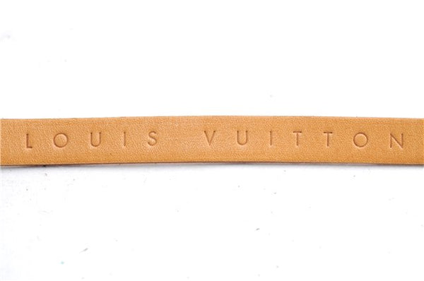 Auth Louis Vuitton Leather Shoulder Strap For Florentine S Beige 40.6" LV 5380E
