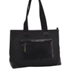 Authentic GUCCI Vintage Shoulder Tote Bag GG Canvas Leather 34339 Black 5380I