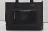 Authentic GUCCI Vintage Shoulder Tote Bag GG Canvas Leather 34339 Black 5380I