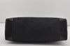 Authentic GUCCI Vintage Shoulder Tote Bag GG Canvas Leather 34339 Black 5380I