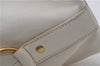 Authentic YVES SAINT LAURENT Muse Shoulder Hand Bag Leather 156464 White 5381D