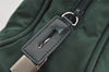 Authentic PRADA Nylon Tessuto Leather Shoulder Hand Bag Purse Green 5381I