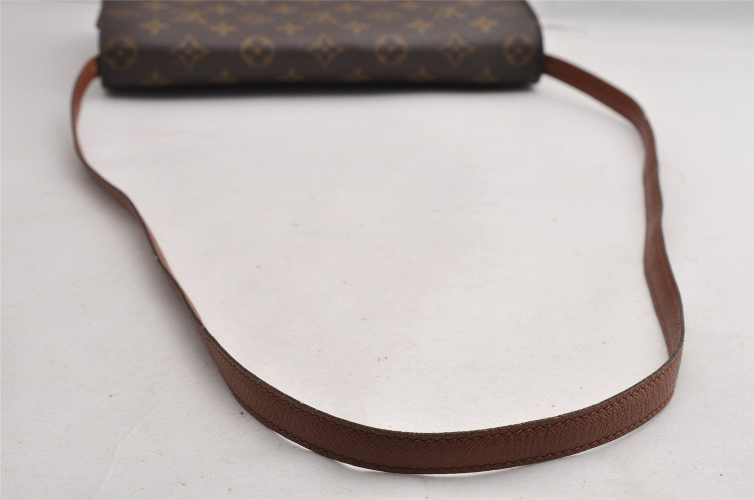 Authentic Louis Vuitton Monogram Bordeaux M51797 2Way Shoulder Clutch Bag 5382I