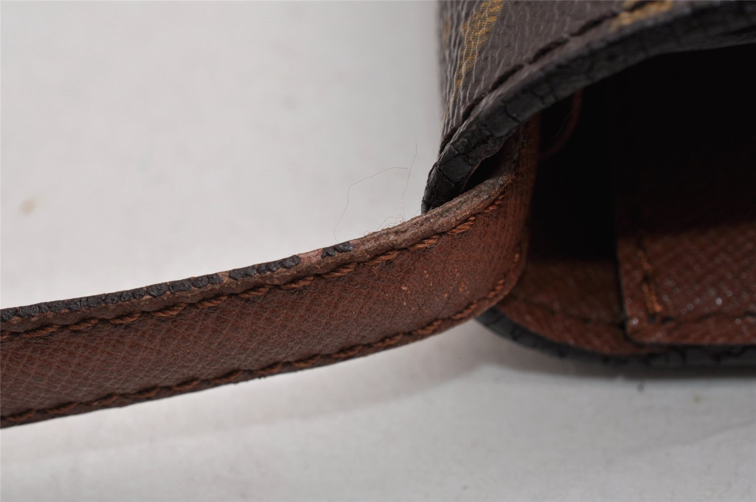 Authentic Louis Vuitton Monogram Bordeaux M51797 2Way Shoulder Clutch Bag 5382I